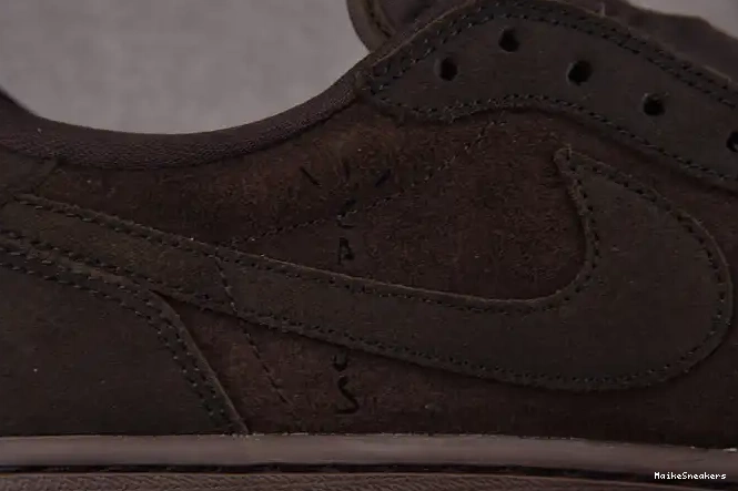 MaikeSneakers Scott Velvet Low OG Brown Travis Air 1 DM7866-202 x Jordan 0414